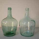 Lot 2 green lady-jeanne 2L