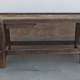 Old wooden workbench