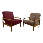 KOLDING armchairs, designed by Erik Wørts for IKEA, 1960s, Poland