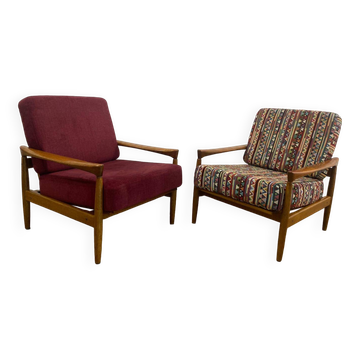 KOLDING armchairs, designed by Erik Wørts for IKEA, 1960s, Poland