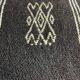 Vintage turkish kilim cushion cover , 55 x 55 cm