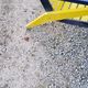 Garden furniture of the 50s coffee table + 2 armchairs compass legs