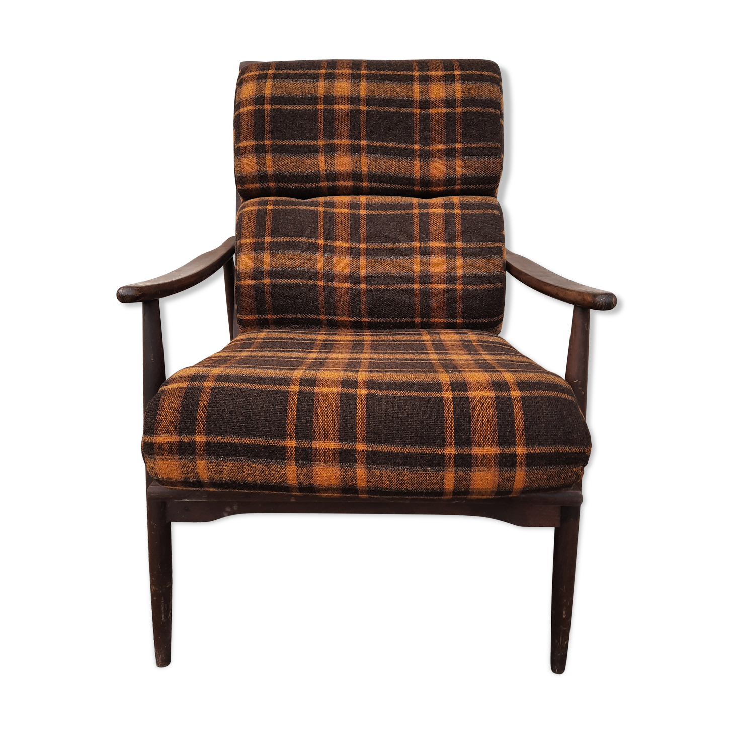 Fauteuil vintage esprit scandinave