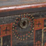 Ancien coffre peint (c.1870) #28
