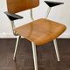 Vintage chair design Friso Kramer model Revolt with armrests