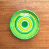 Italian ceramic platter from the mid-century by Bitossi for Rosenthal Netter, 1960s.