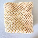 Crochet plaid blanket 125x130