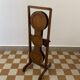 Old wooden cake display