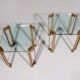 Peter Ghyczy T24 side tables, 1970s (40x40x45)