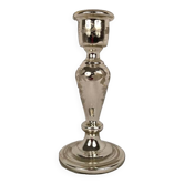 Bougeoir en verre églomisé