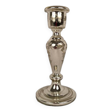 Églomisé glass candle holder