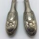 Stuffed silver salad cutlery