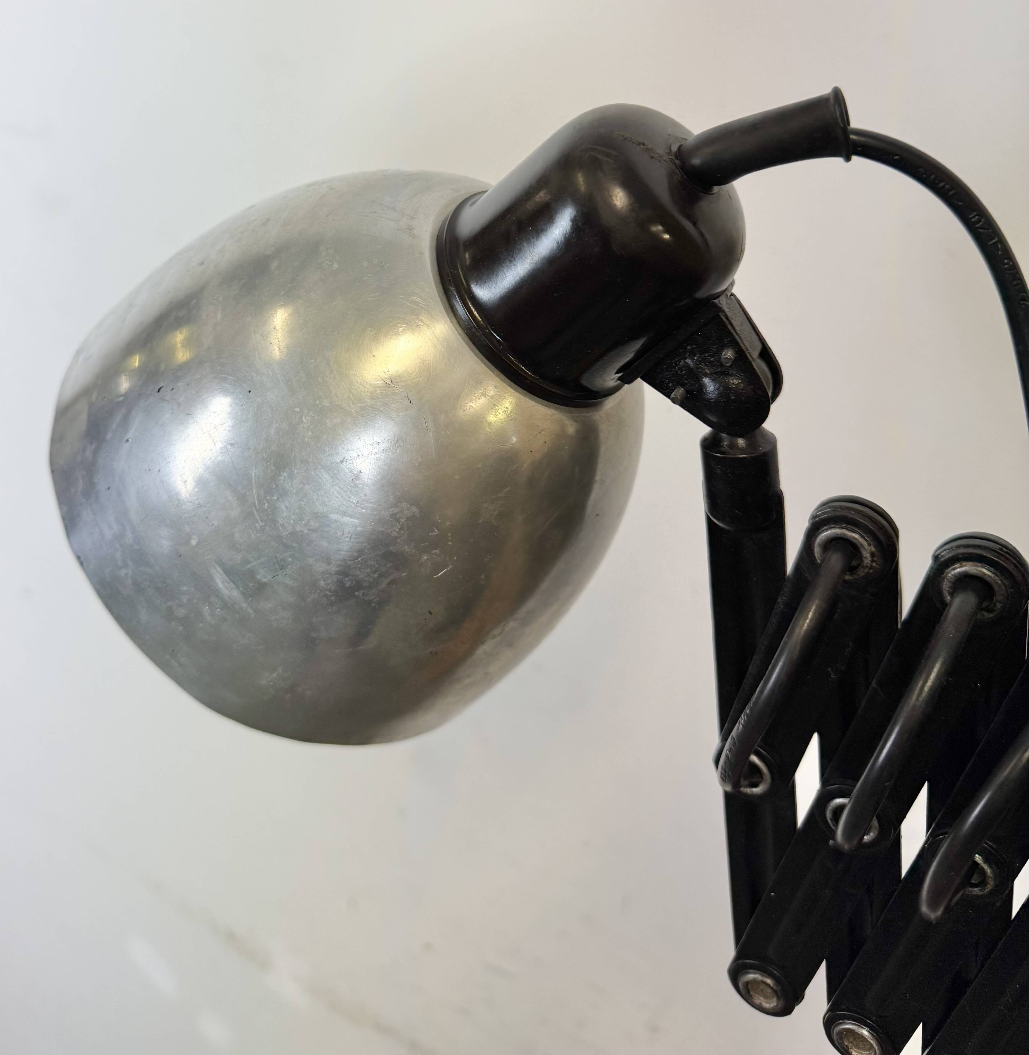 Industrial Midcentury Scissor Wall Lamp, 1950s
