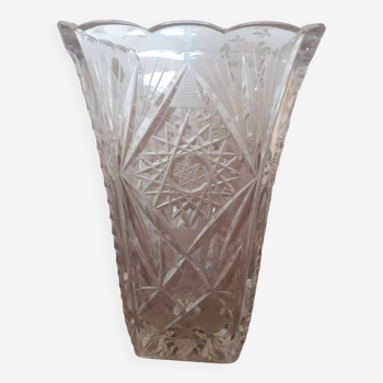 Vase en cristal de bohème