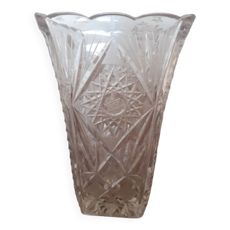 Vase en cristal de bohème