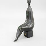 Midcentury Ceramic Sculpture by Jitka Forejtova, 1960s