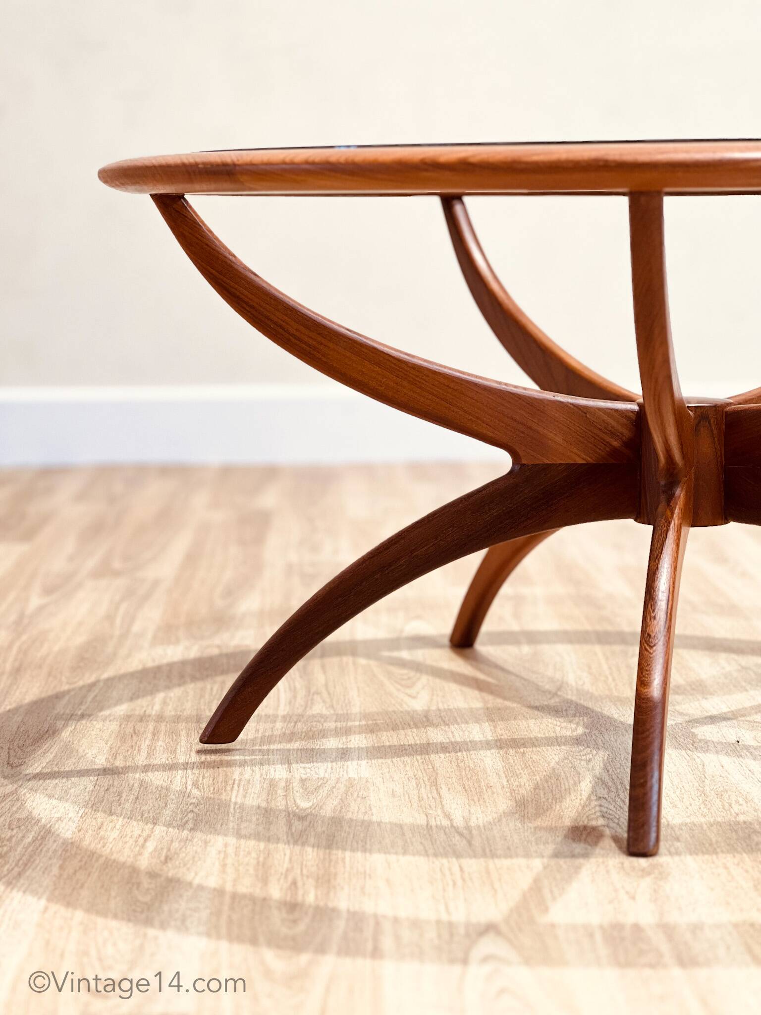 Table basse ronde Spider de G Plan, années 1960