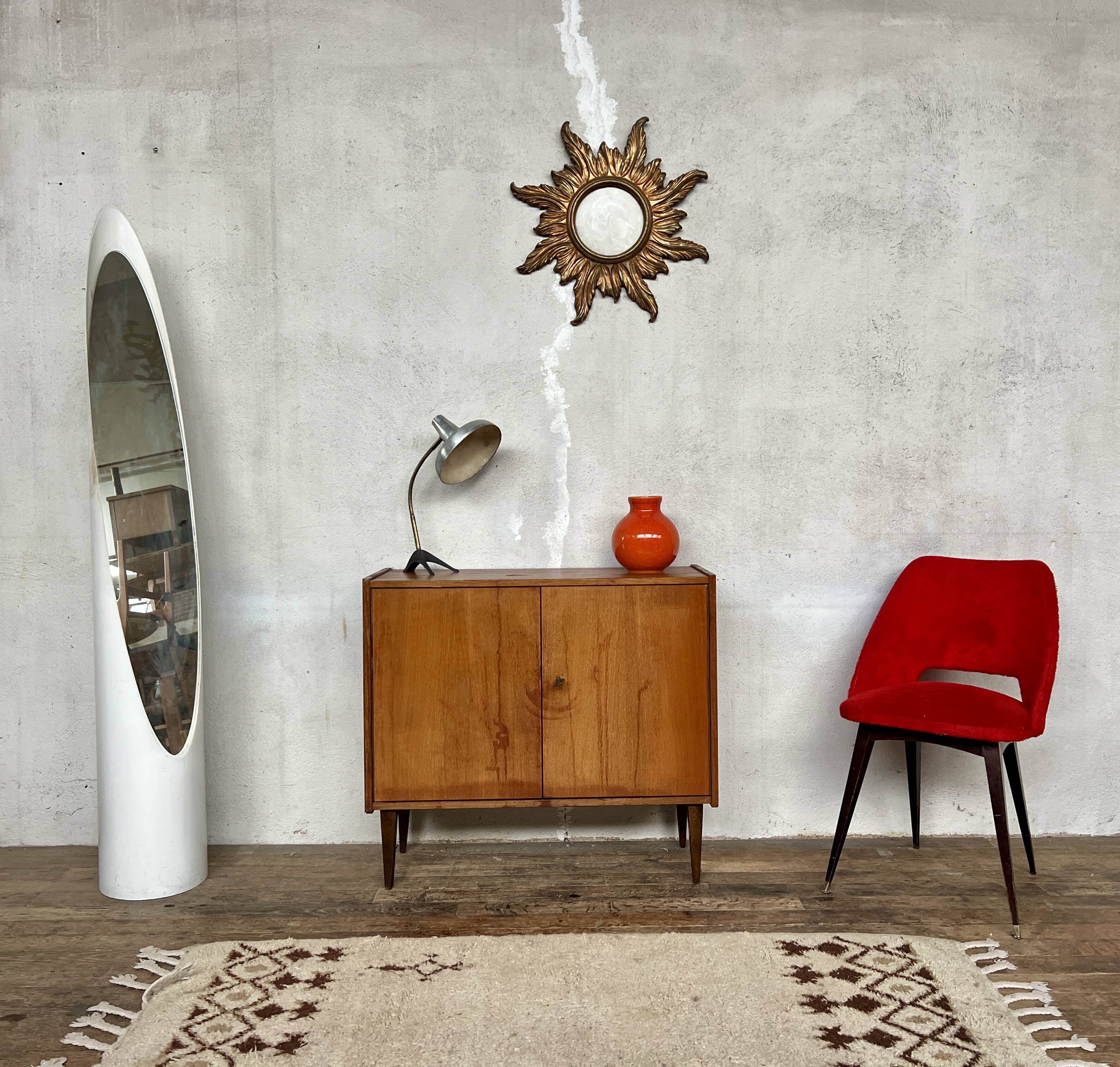 Vintage walnut sideboard – 1960s