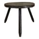 Vintage tripod coffee table in pine.
