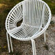 Paire de fauteuils de jardin vintage