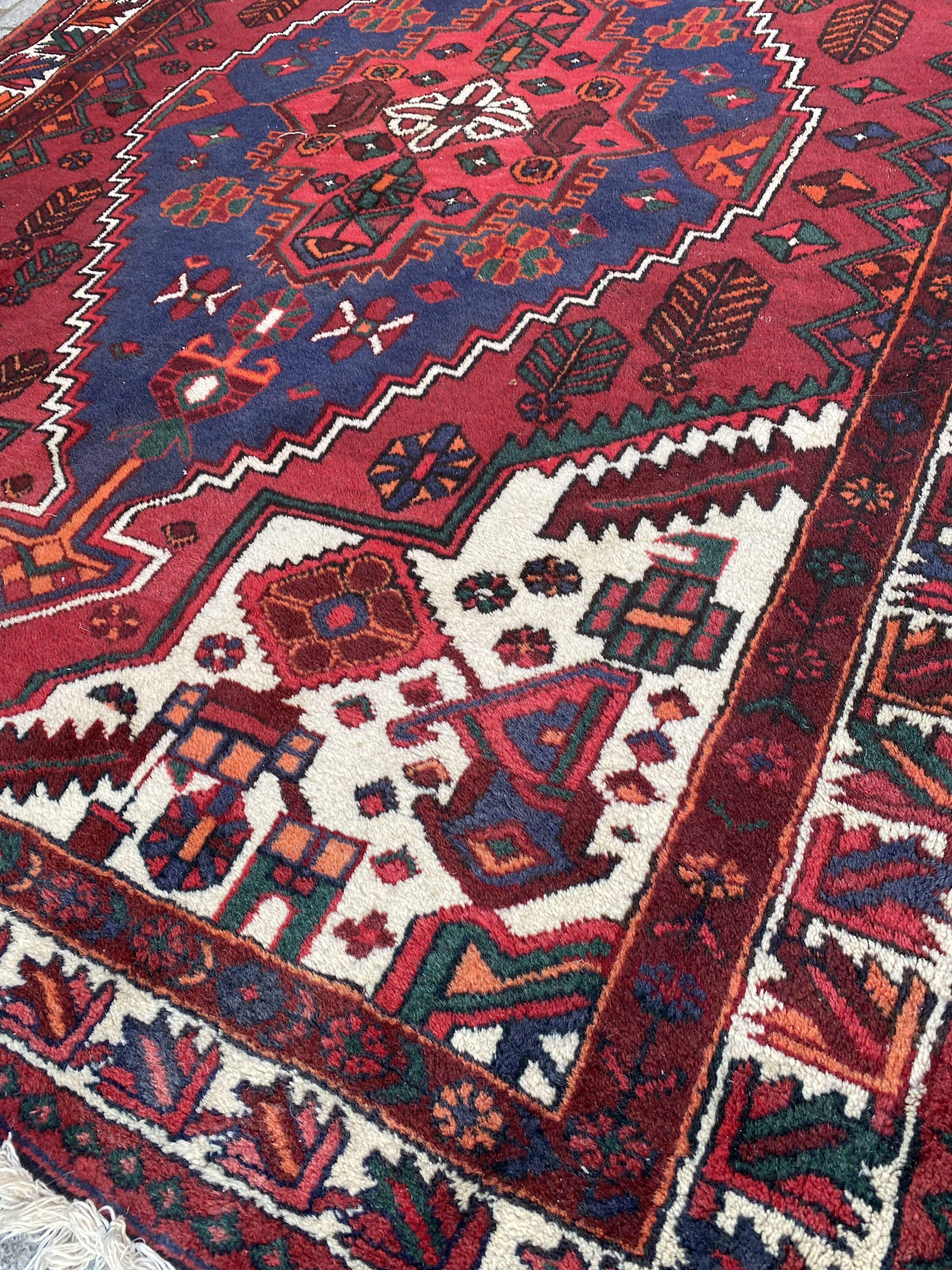 Nice ancient Persian carpet Hamadan 160x218 cm