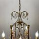 Florentine Murano Glass Drop Chandelier
