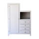 Asymmetrical cabinet