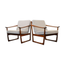 Paire de fauteuils FD-130 par Peter Hvidt & Orla mimouni-Nielsen