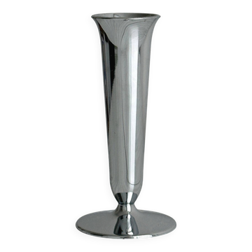 Soliflore en inox miroir