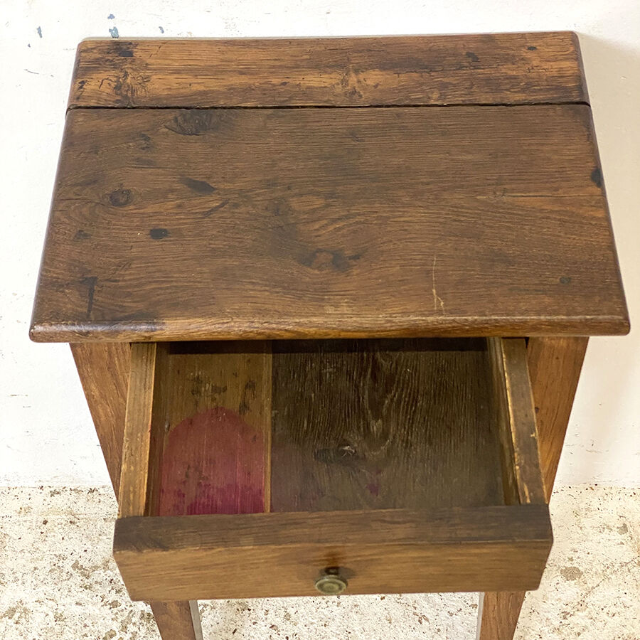Minimalist bedside table 1950