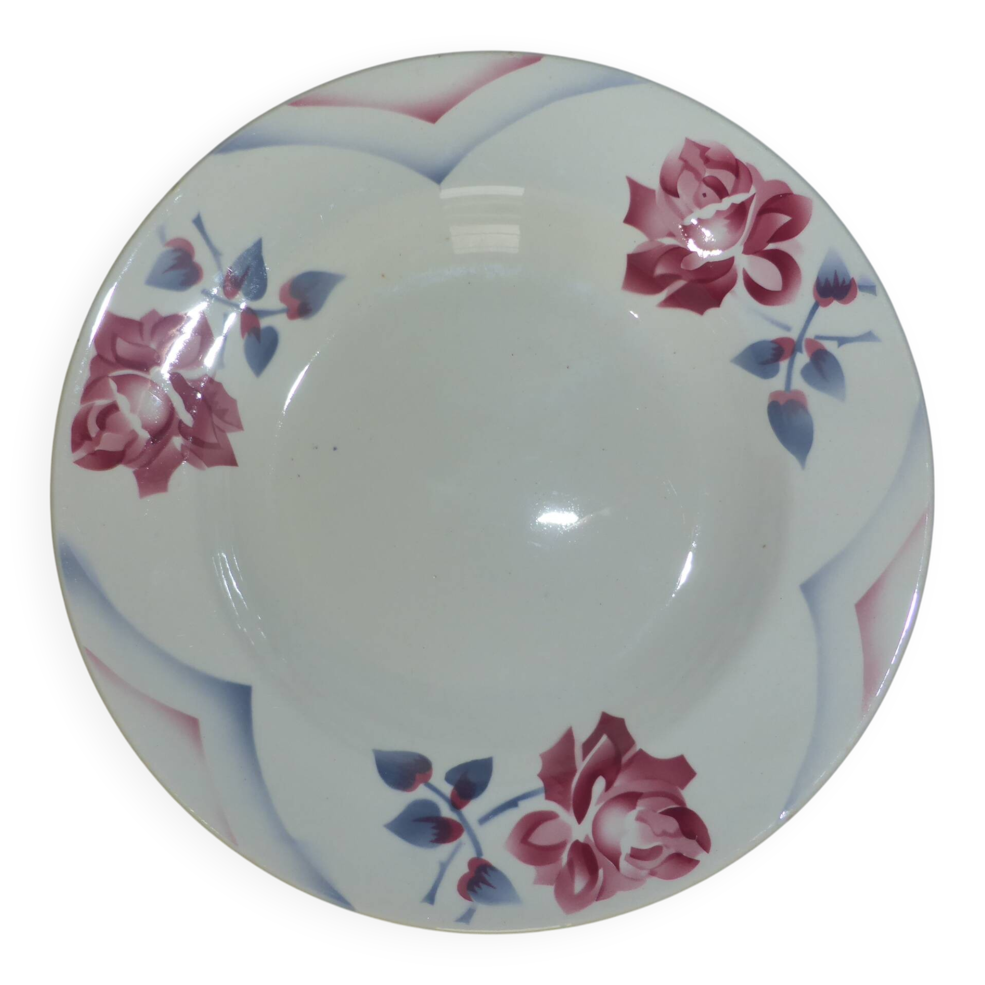 Vintage deep plate from Longchamp 231122