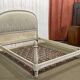 Louis XVI beech bed known as "à la Balleroy", early 20th century