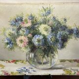 Bouquet de fleurs Solange Devienne gouache