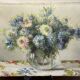 Bouquet de fleurs Solange Devienne gouache