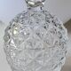 Sugar box in molded crystal