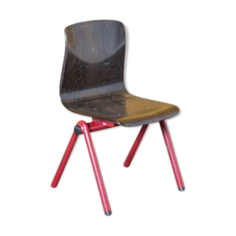 School chair Thur-Op-Seat Galvanitas Pagholz sturdy child
