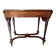 Drop-leaf centre table in Napoleon III marquetry.