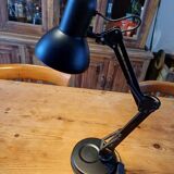 Vintage black metal desk lamp