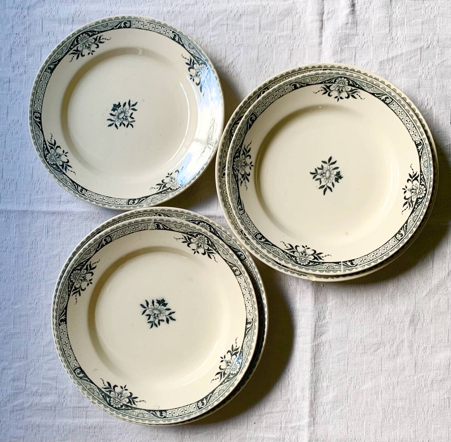 Longchamp terre de fer plates lily decor