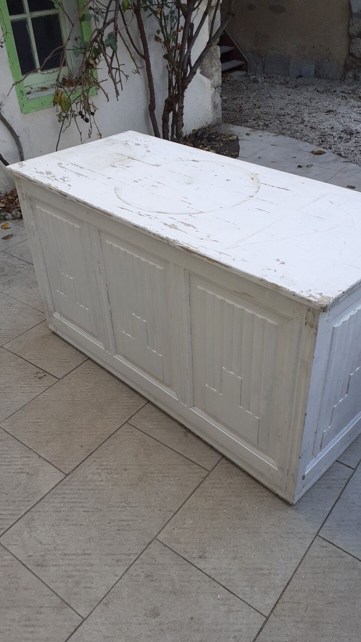 Grocery counter with double side