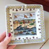 Cendrier vide poche en porcelaine