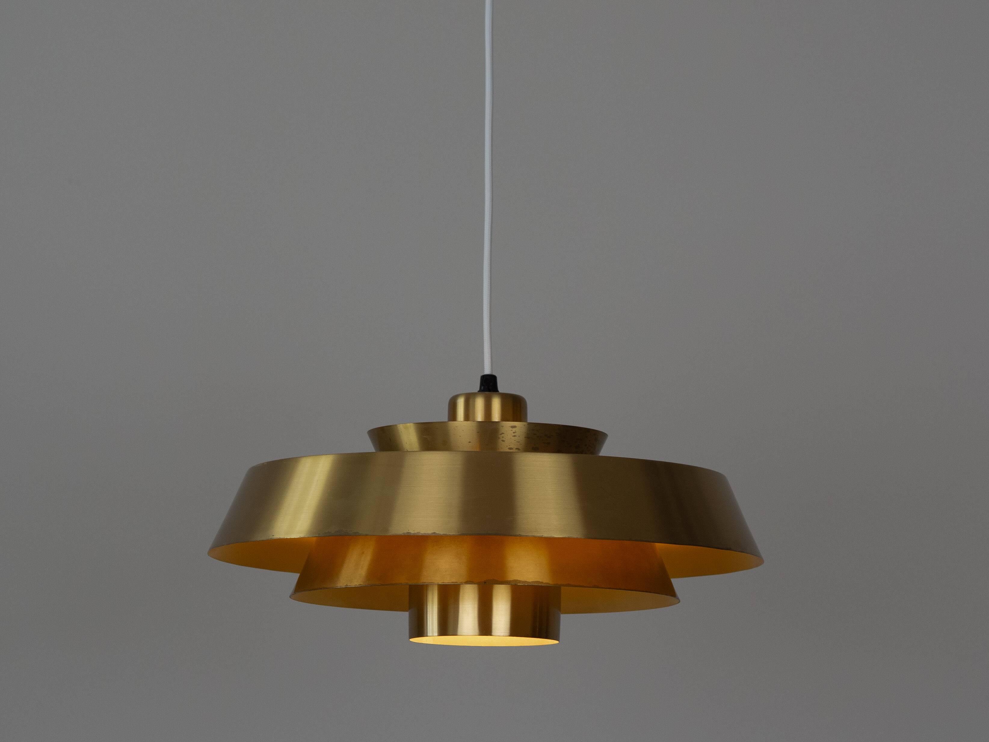Suspension vintage danoise Nova par Jo Hammerborg, Fog og Morup, 1963