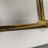 Danish “swing arm” wall lamp in brass by Lyskaer Lightning (LB) 1980s.