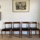 Chaises scandinaves en teck