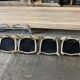 Beige medallion chairs