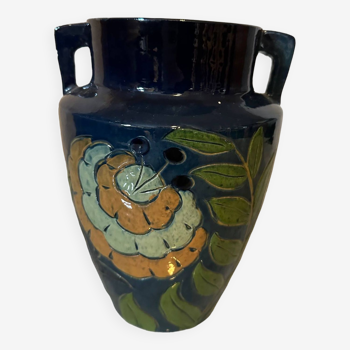Fauquet terracotta vase