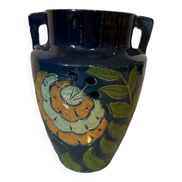 Fauquet terracotta vase
