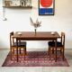 Table en teck extensible, Danemark 1960s/1970s, VNTG, Mid-C Modern