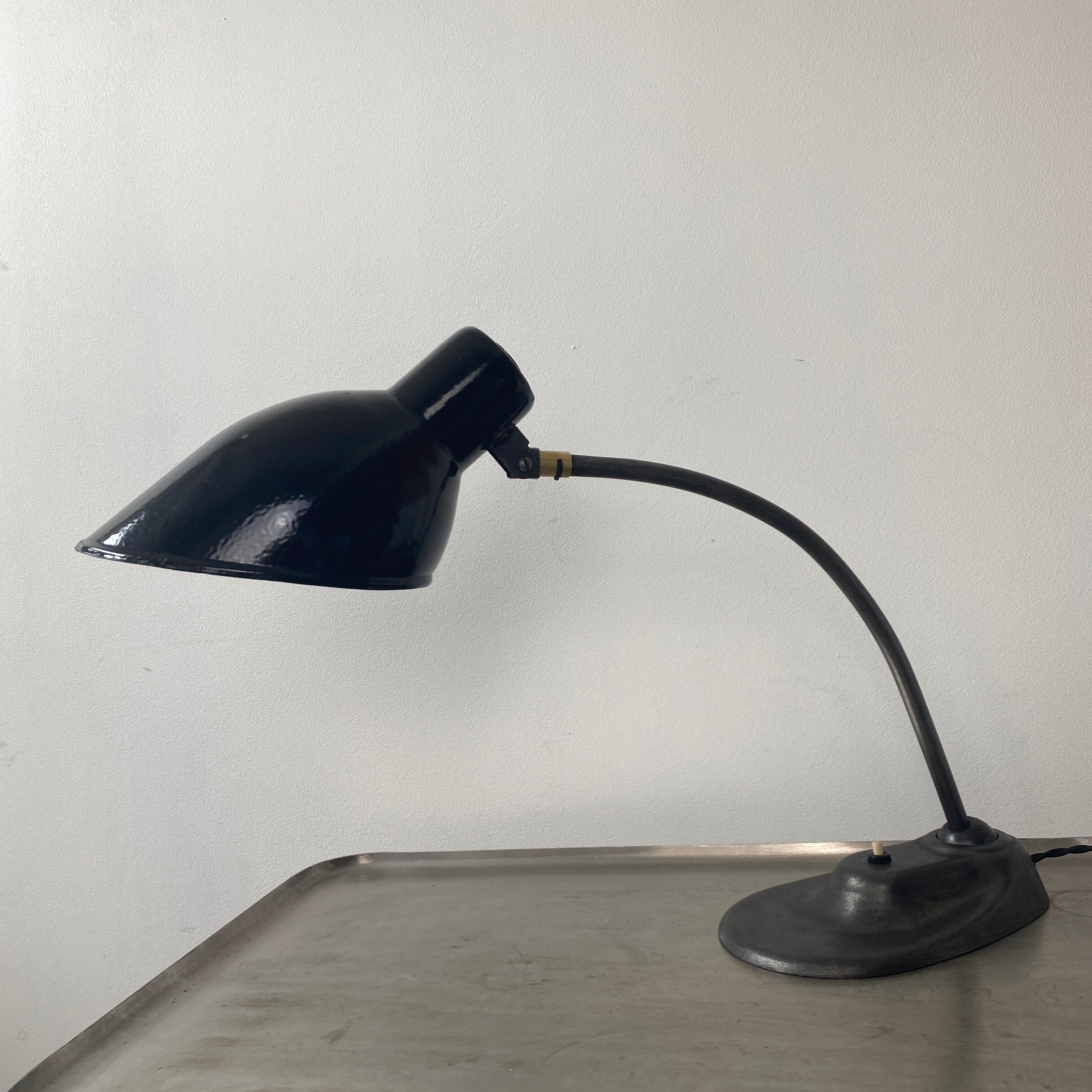 Ancienne lampe de bureau bauhaus kandem
