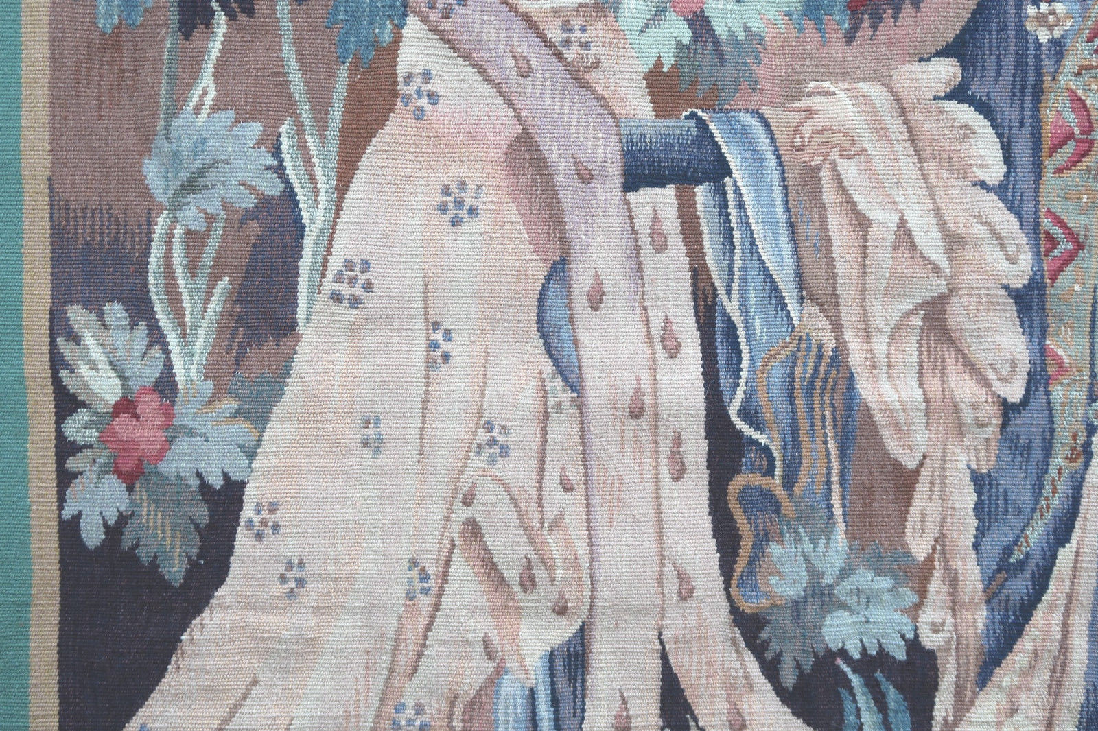 French tapestry Aubusson 1900